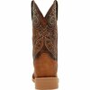 Rocky MonoCrepe 12in Waterproof Western Boot, Bronze Brown, W, Size 10 RKW0438